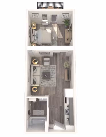 Unit 668 210 floor plan